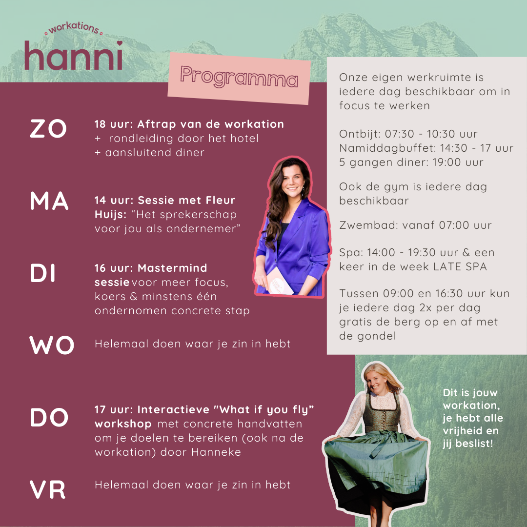 programma-september-workation-hanni-fleur-presents
